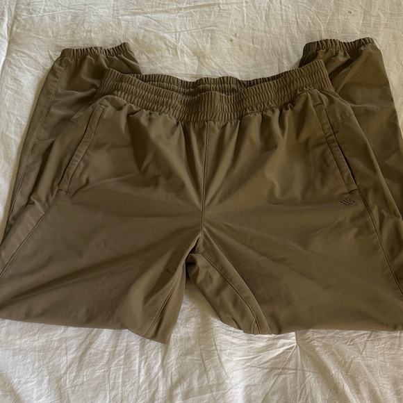 Men's Tan Joggers - Picture 1 of 5